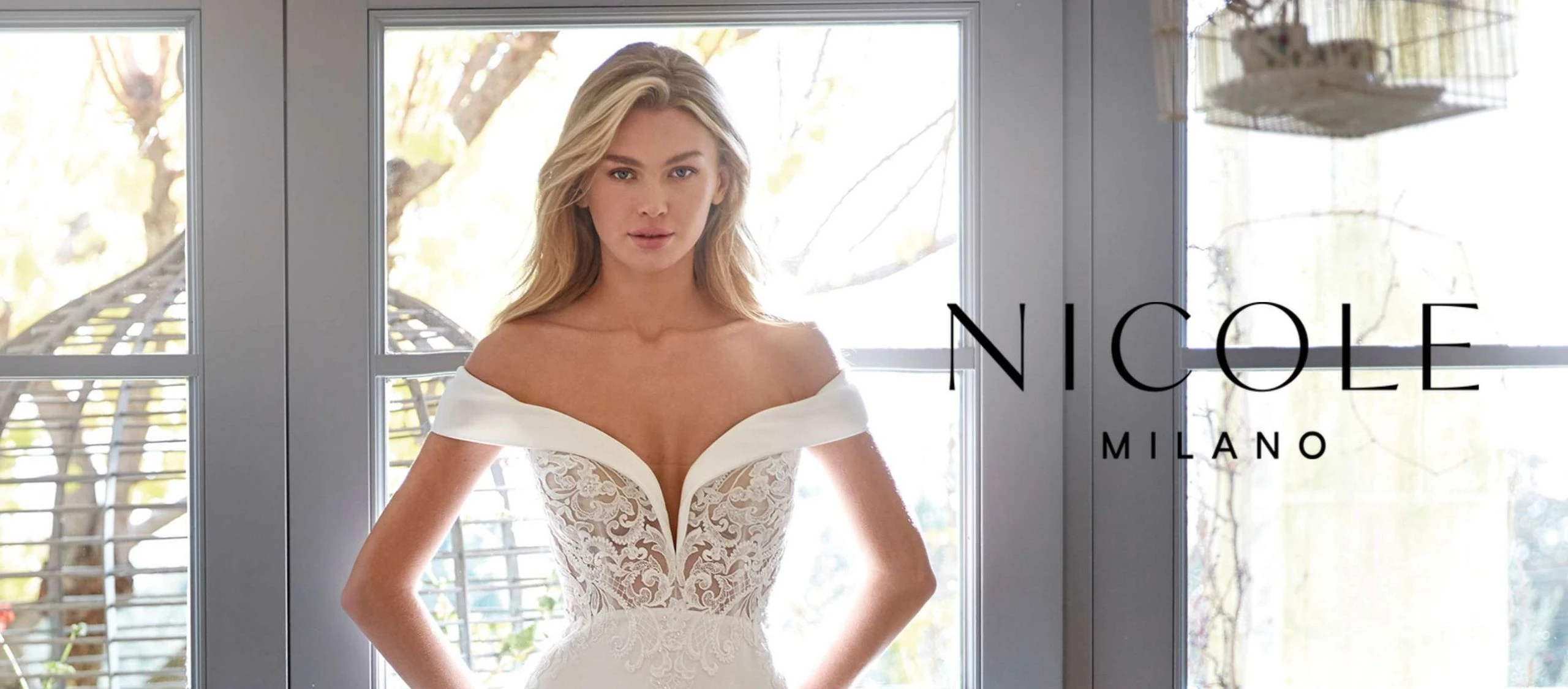 Nicole Milano Series bridal look