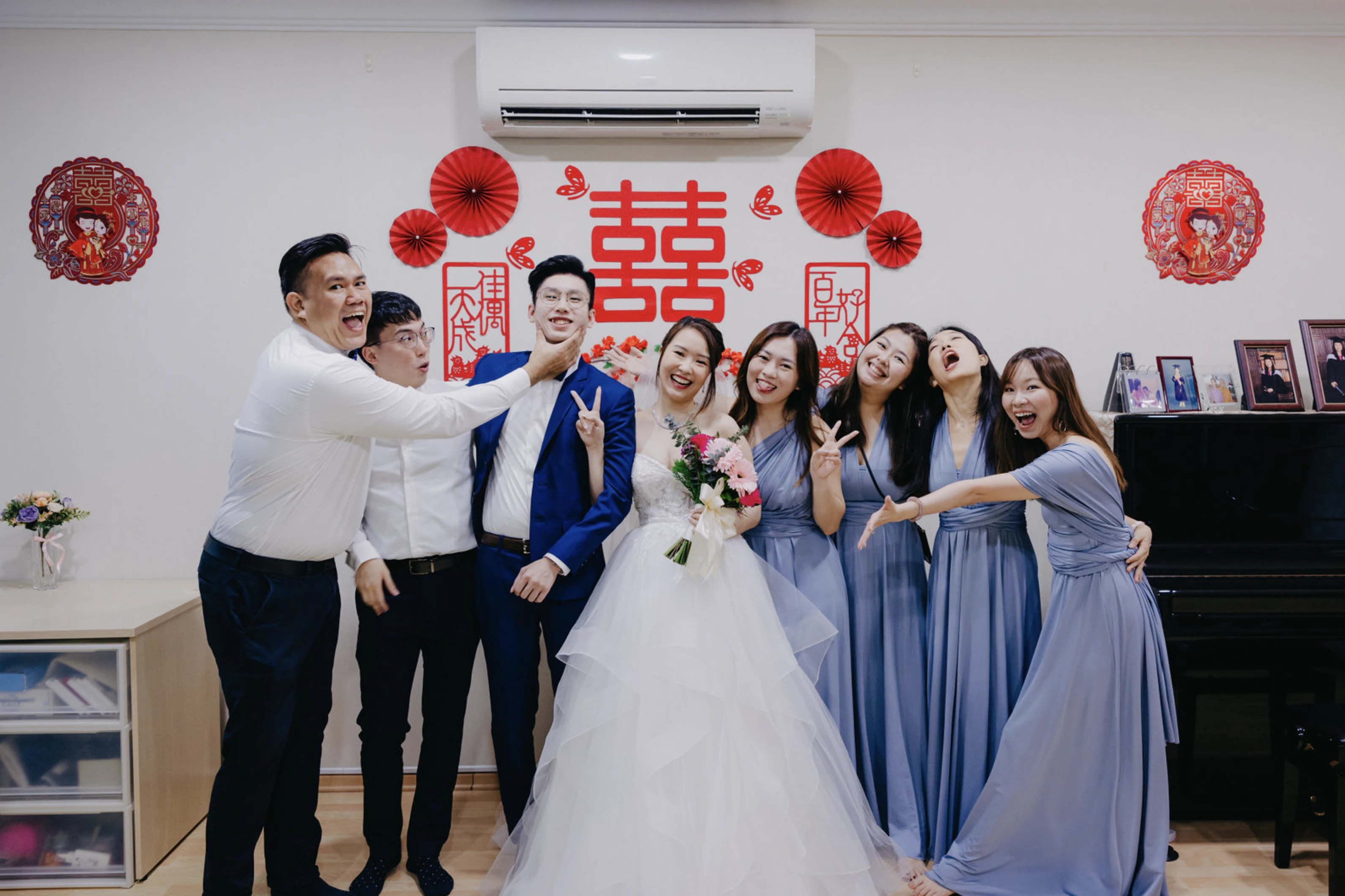 Joanne and Lvan wedding day celebration